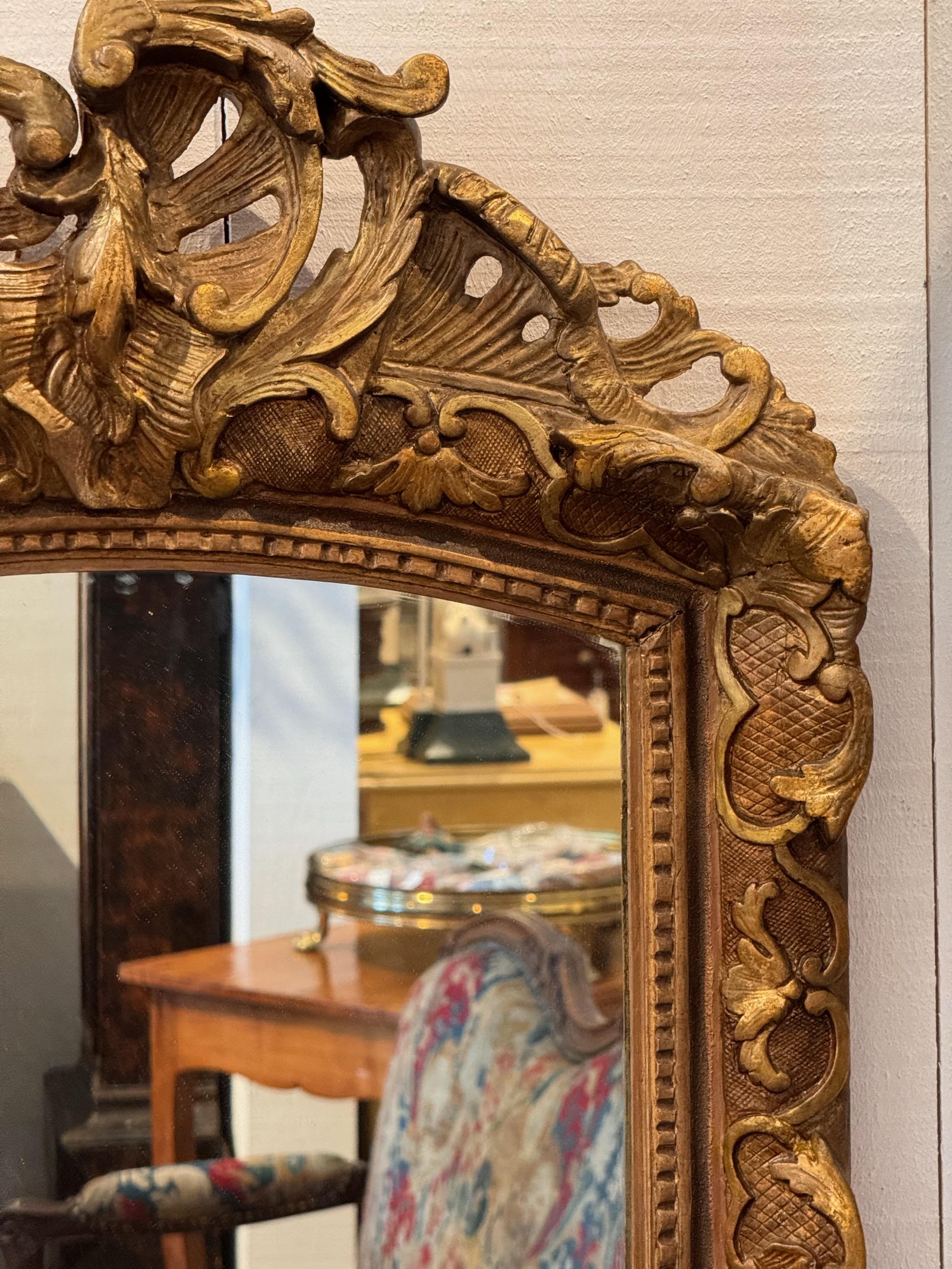 Giltwood 19th Century French Mirror For Sale