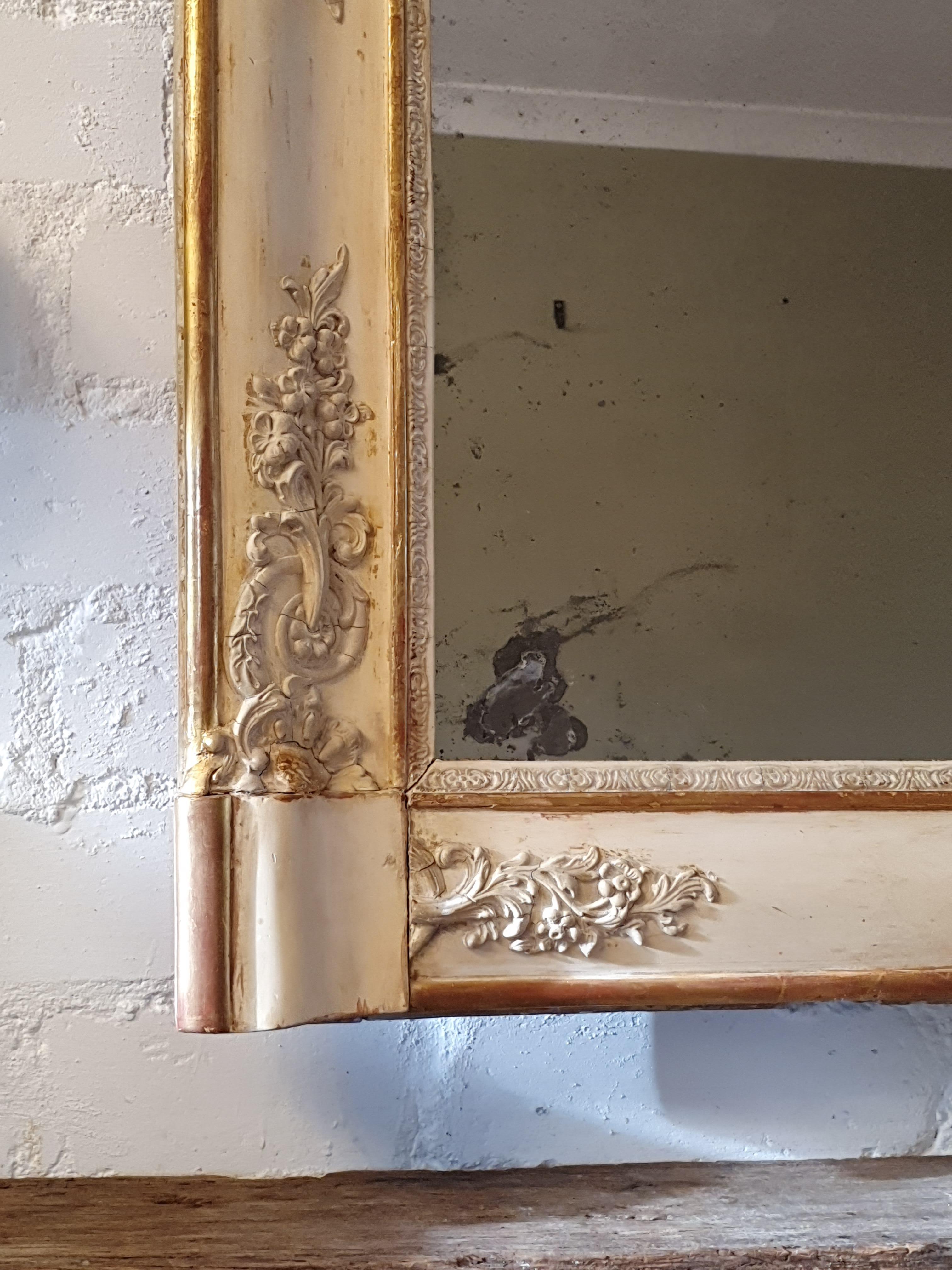 19th Century French Mirror In Good Condition For Sale In Godstone, GB