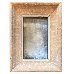 19th Century French Mirror with Mercury Plate