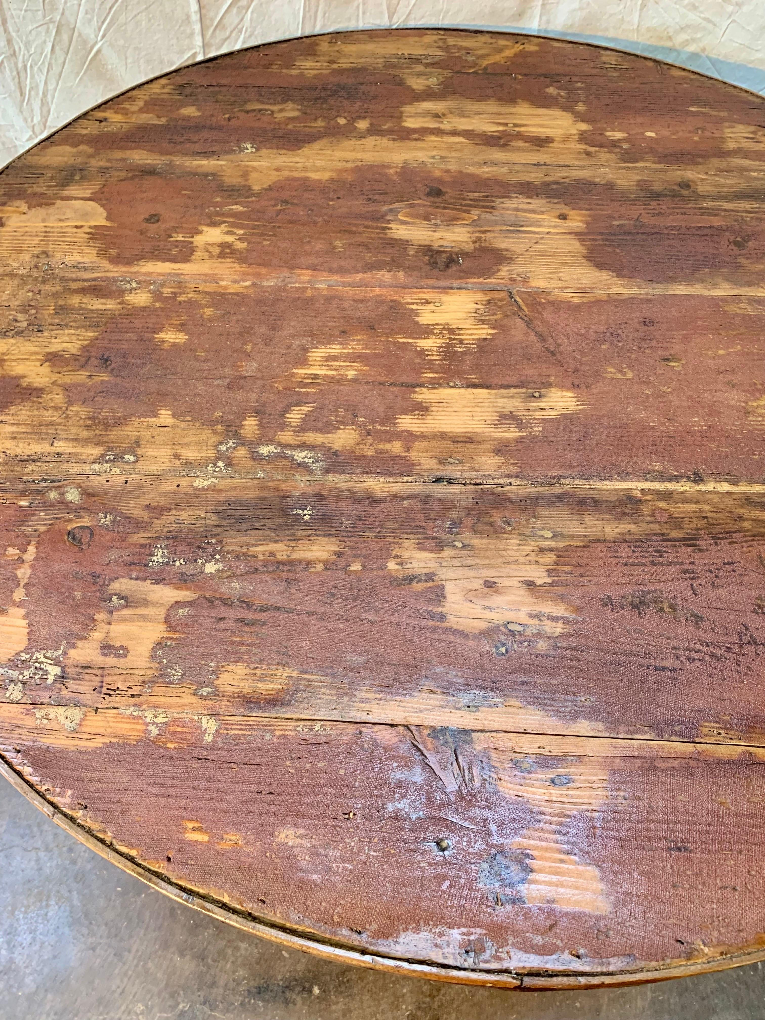 XIXe siècle Table de dégustation en bois mélangé du 19e siècle en vente