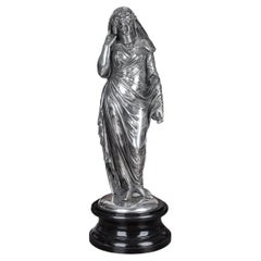 19th Century French Monumental Solid Silver Figural Centrepiece, C.1840
