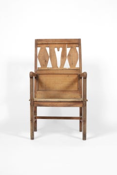 19th Century French Mountain Armchair Alpine Vernacular Chalet