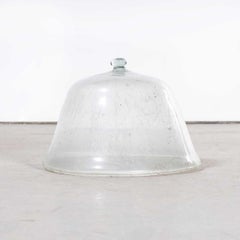19th Century French Mouth Blown Glass Cloche '1422.2'