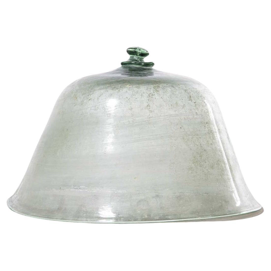 19th Century French Mouth Blown Glass Cloche 
1422.3
