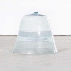 19th Century French Mouth Blown Glass Cloche (1422.5)