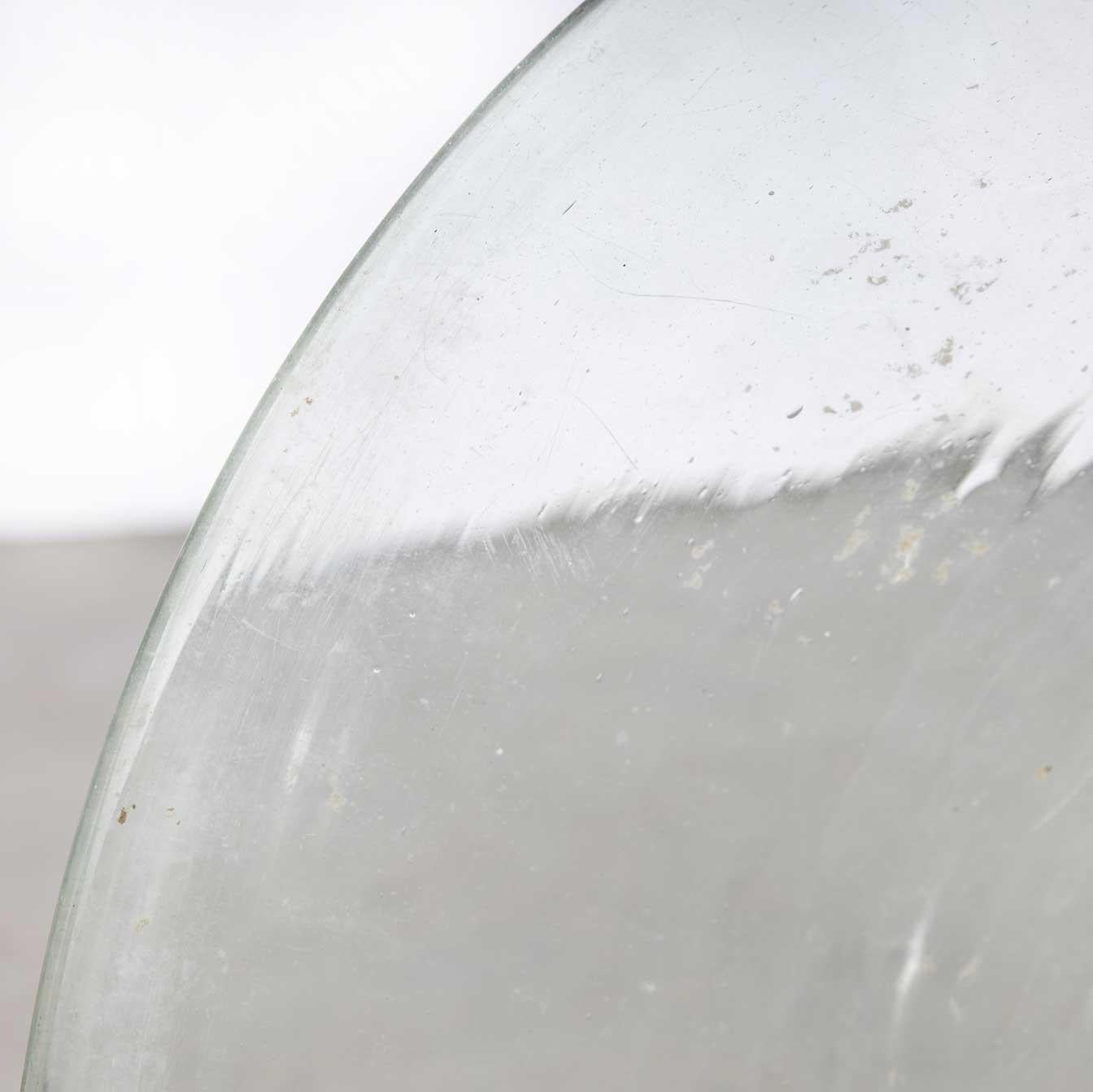 19th Century French Mouth Blown Glass Cloche '1422.6' 1