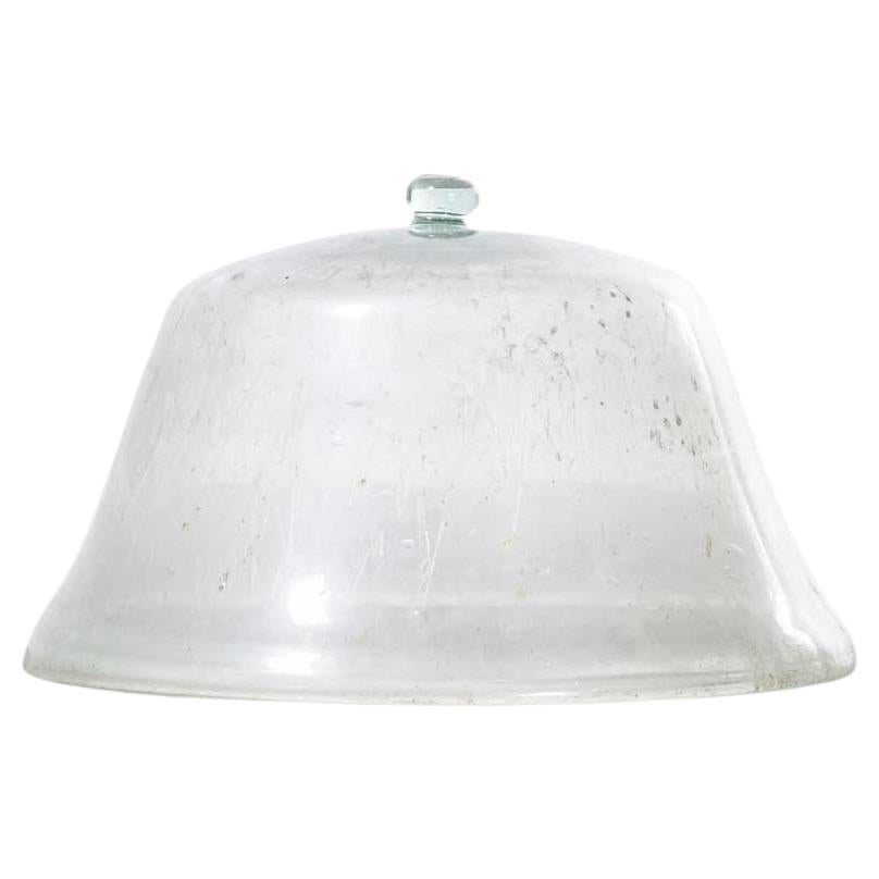 Cloche française du 19ème siècle en verre soufflé à la bouche (1422.8) en vente