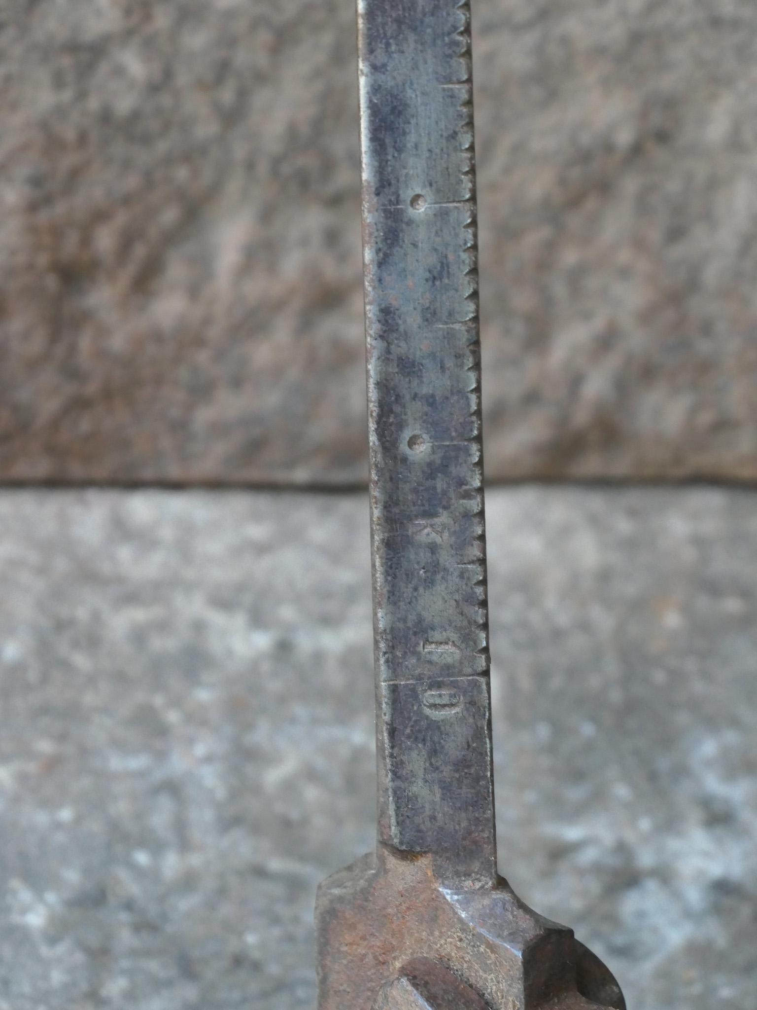 Ferro battuto Scala francese del XIX secolo del periodo di Napoleone II in vendita