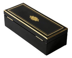 Scatola francese Napoleone III / Boulle del XIX secolo