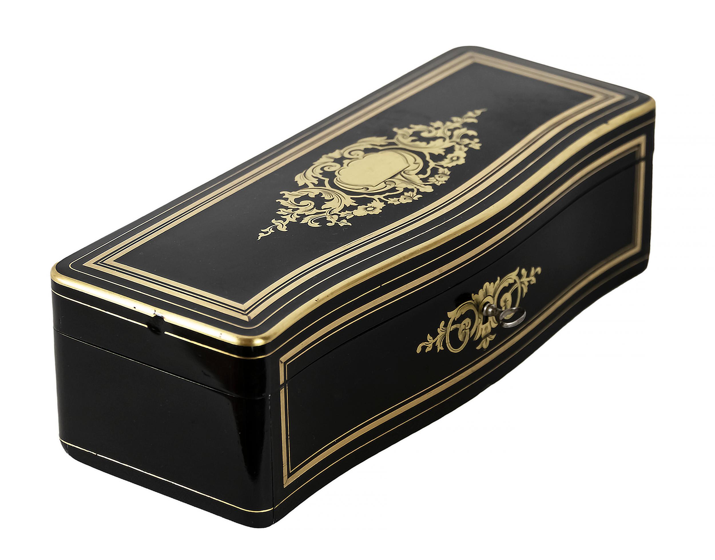 19th Century French Napoleon III / Boulle Box In Good Condition In Vilnius, LT
