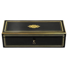 19. Jahrhundert Französisch Napoleon III / Boulle Box