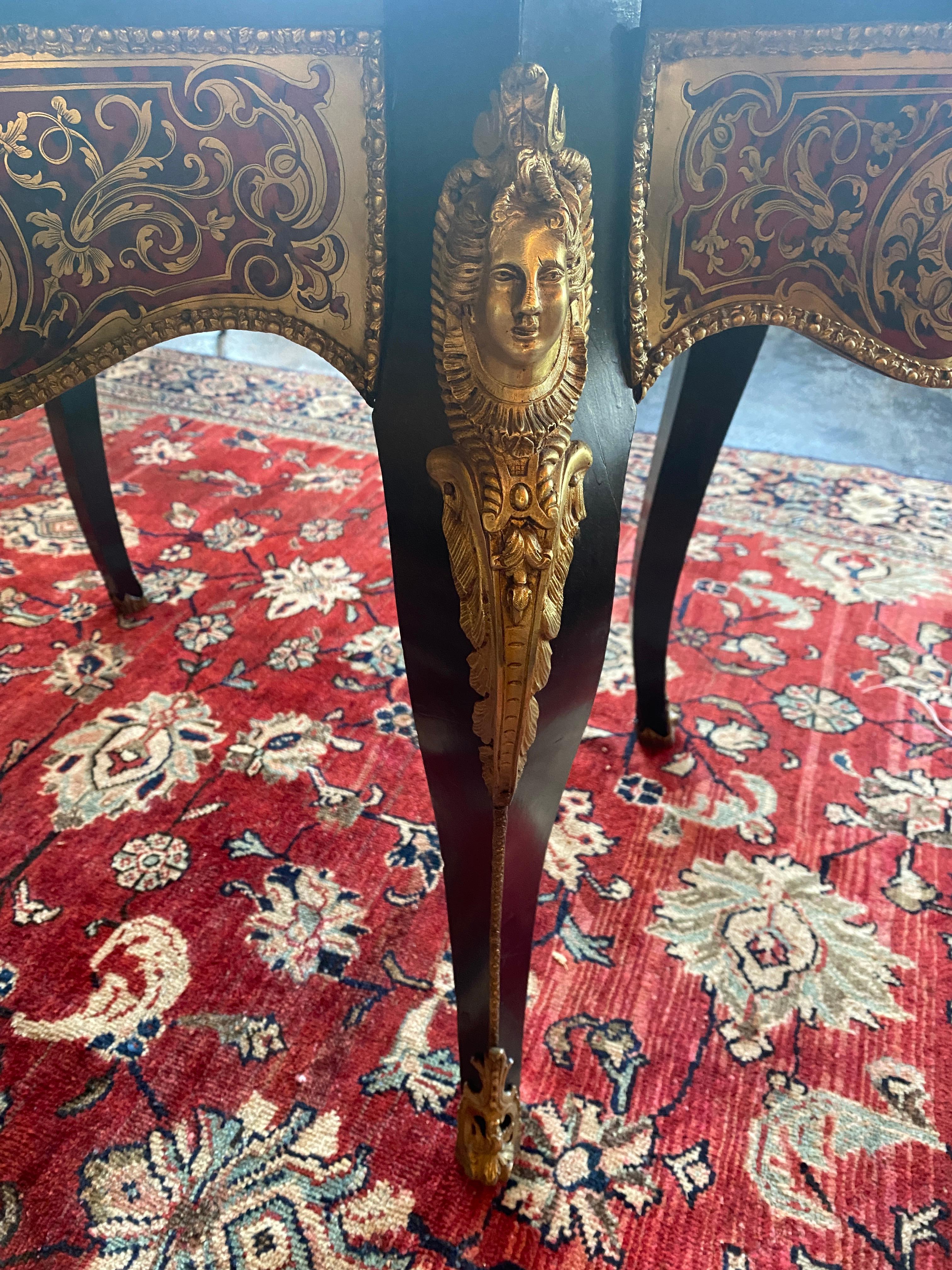 19th Century French Napoleon III Boulle Centre Table For Sale 4