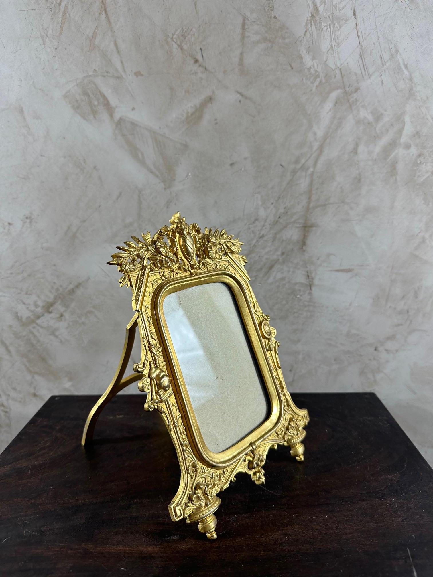 Francese Cornice in bronzo Napoleone III francese del XIX secolo in vendita