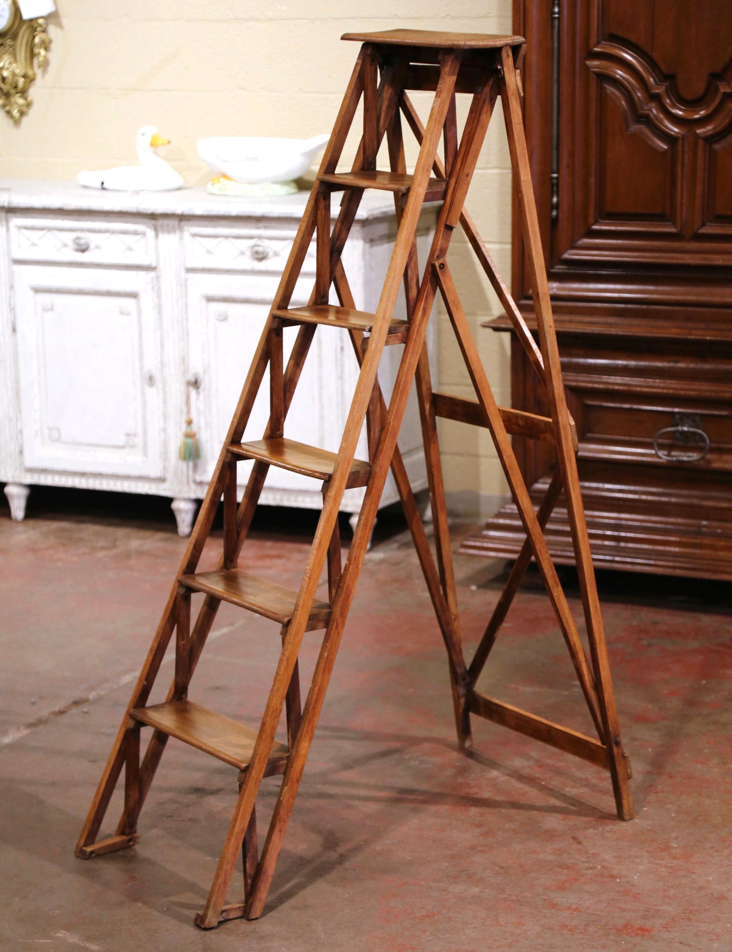 6' wooden step ladder