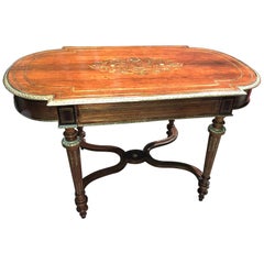 19th Century French Napoleon III Centre Table