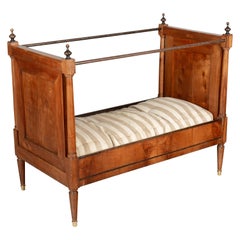 Antique 19th Century French Napoleon III Child's Bed