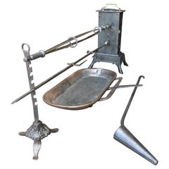19th Century French Napoleon III Clockwork Roasting Jack
