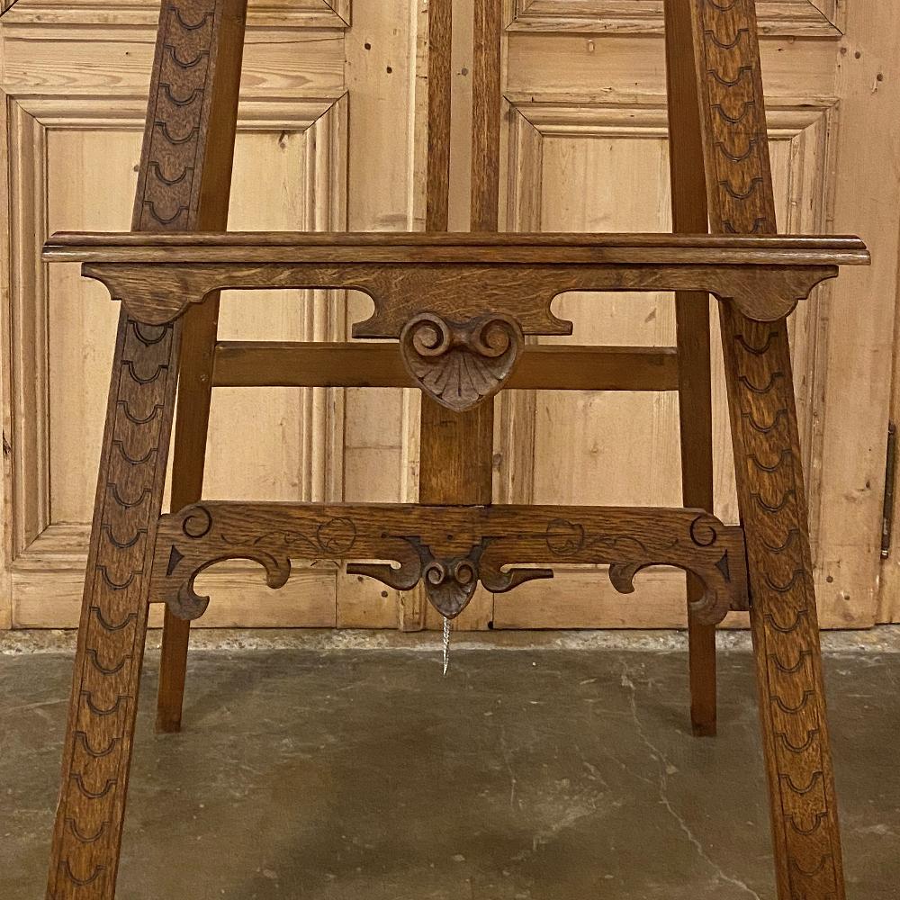 19th Century French Napoleon III Decorative Display Easel In Good Condition In Dallas, TX