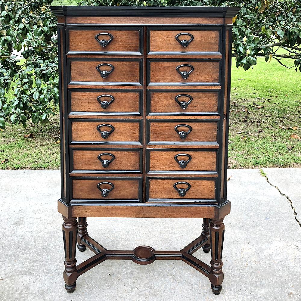 Late 19th Century 19th Century French Napoleon III File Cabinet