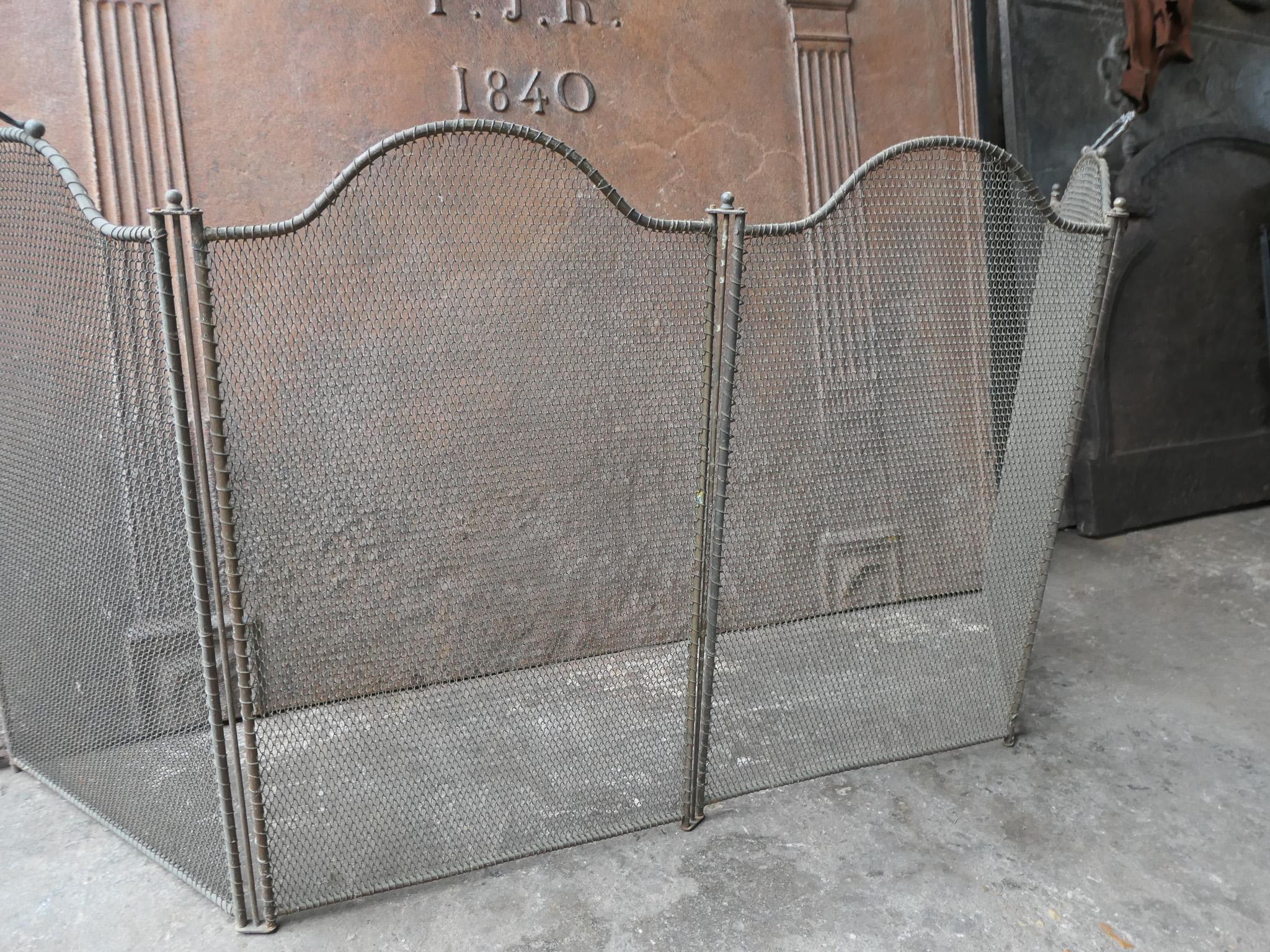 19th Century French Napoleon III Fireplace Screen 9