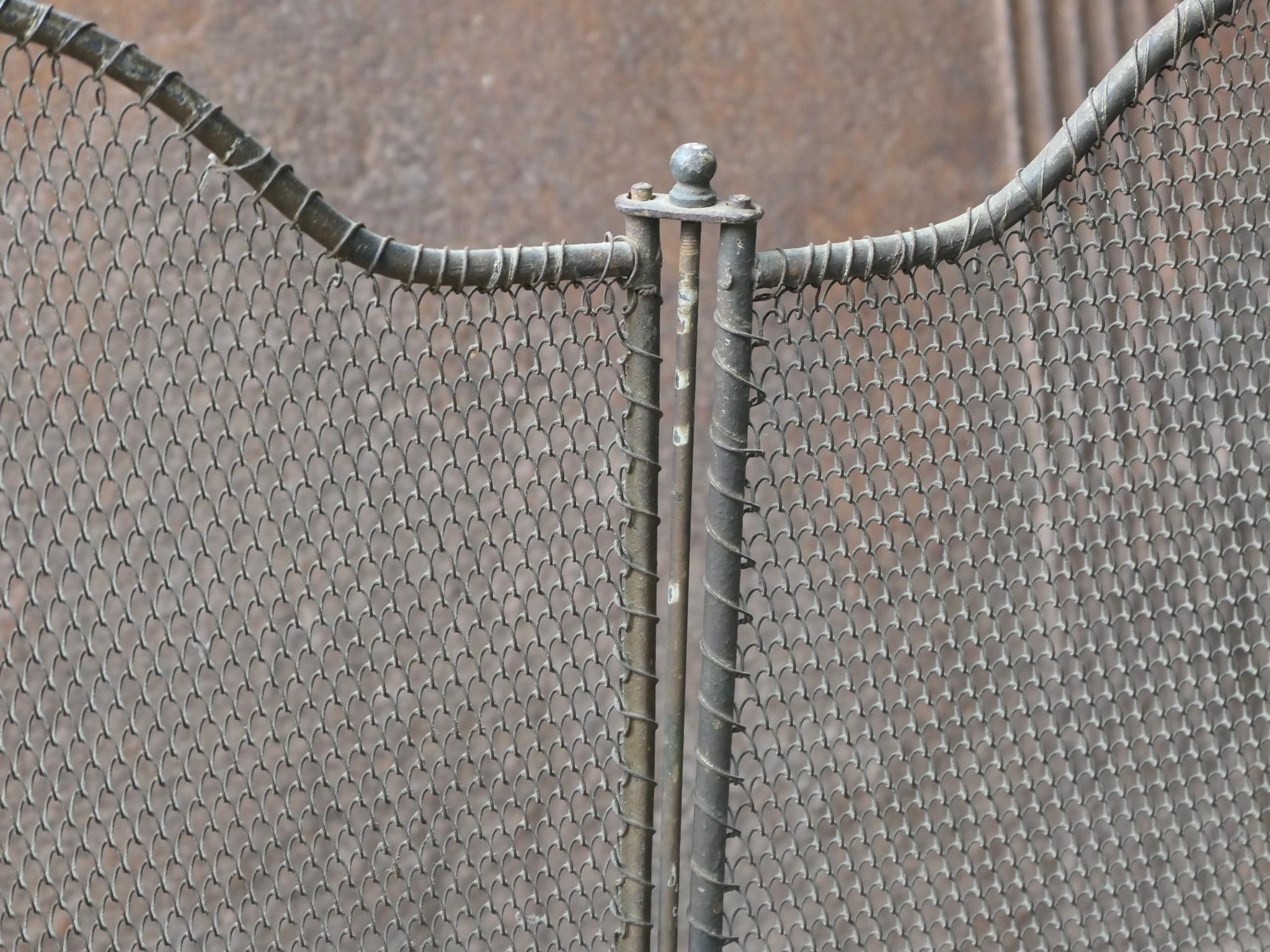 19th Century French Napoleon III Fireplace Screen 10