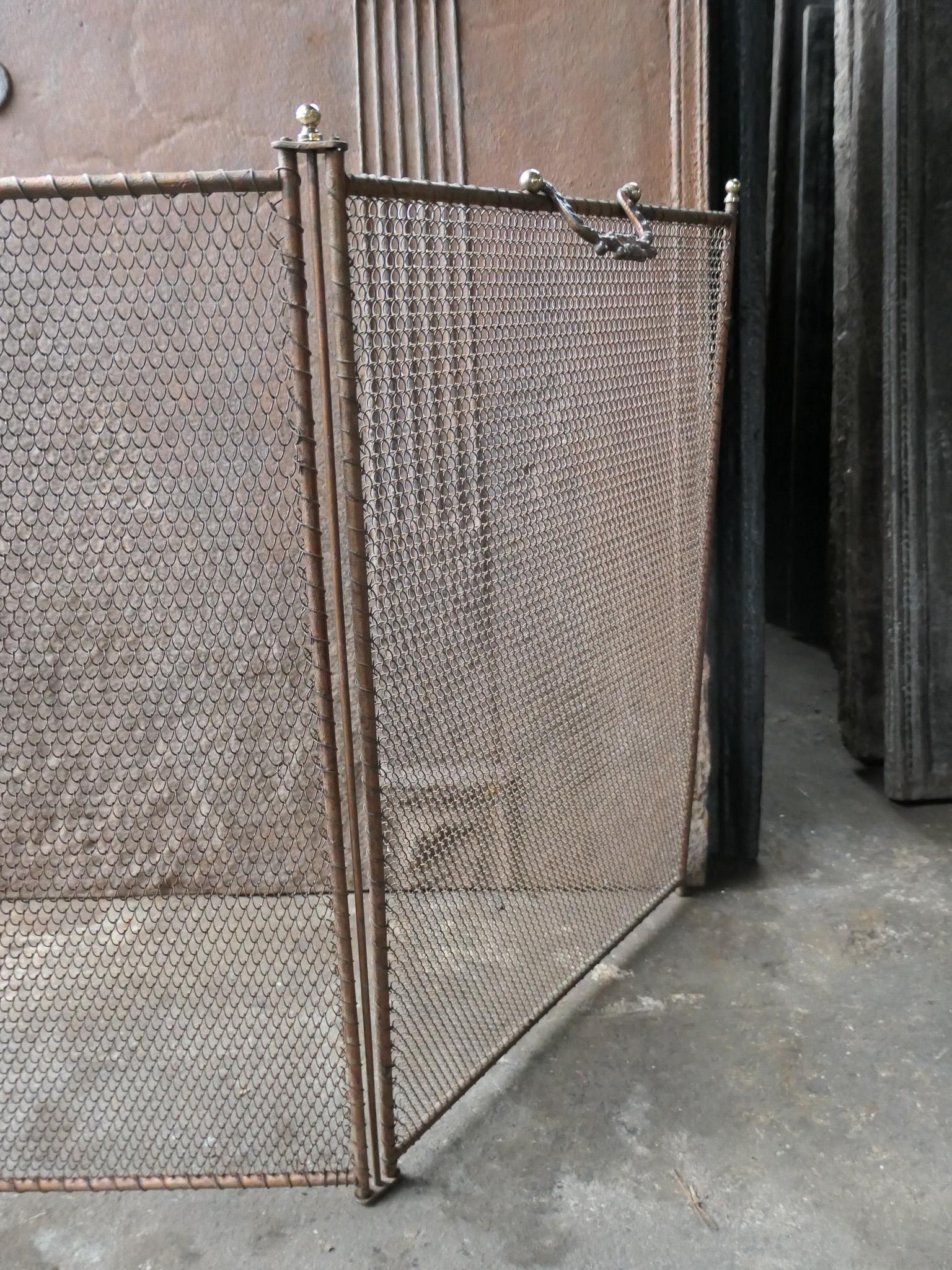 19th Century French Napoleon III Fireplace Screen 13