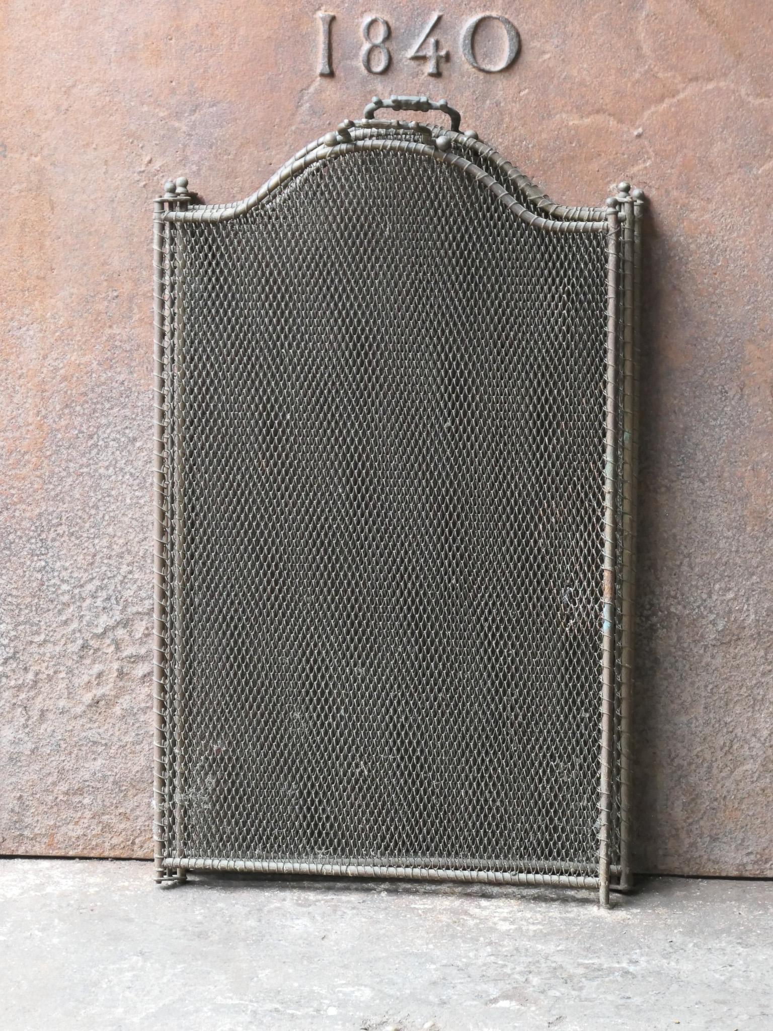 19th Century French Napoleon III Fireplace Screen 15