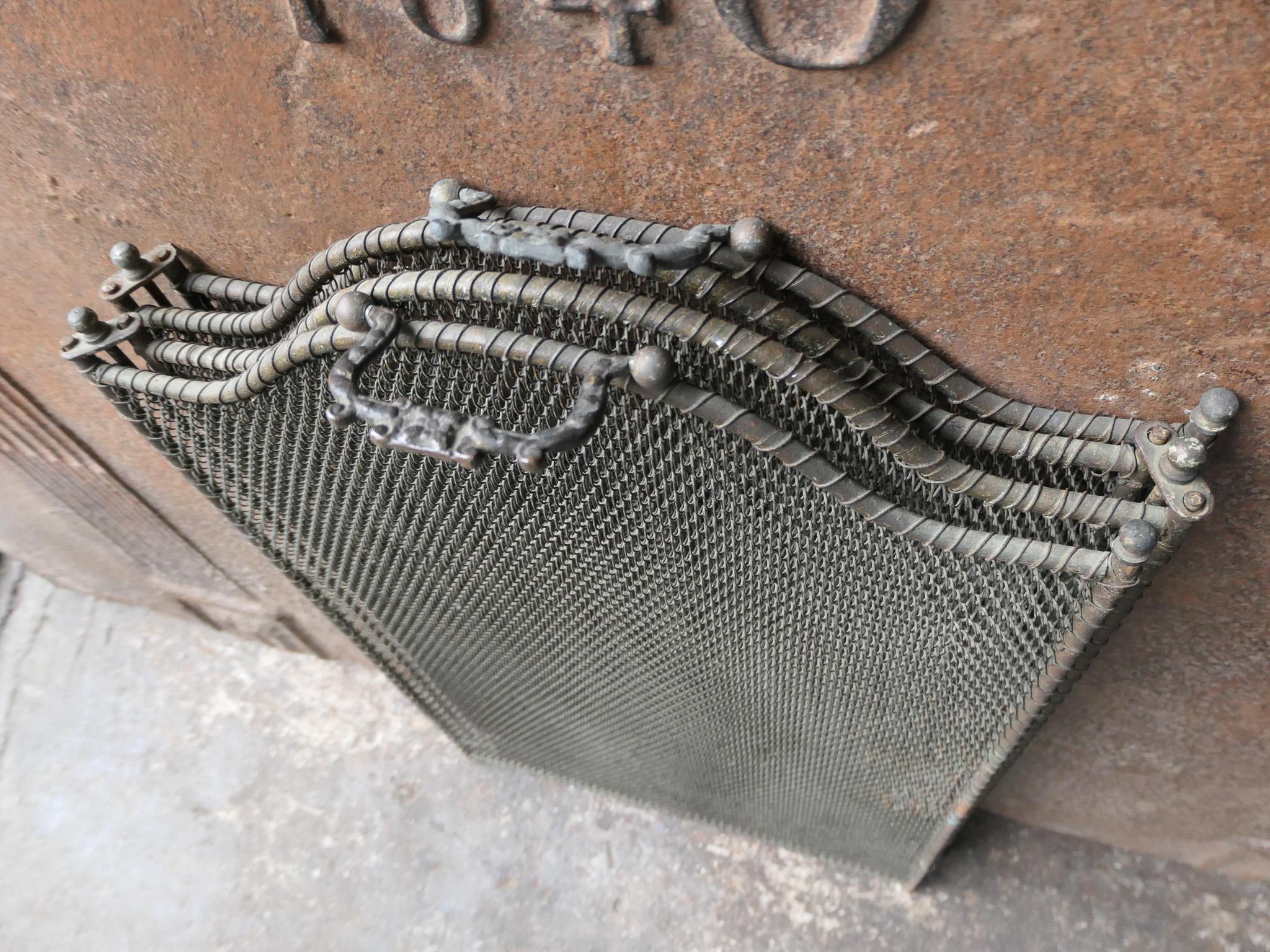 19th Century French Napoleon III Fireplace Screen 16