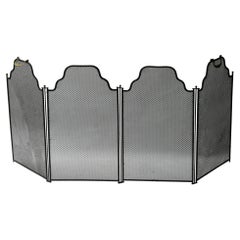 Antique 19th Century French Napoleon III Fireplace Screen