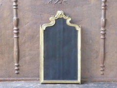 19th Century French Napoleon III Fireplace Screen or Fire Screen