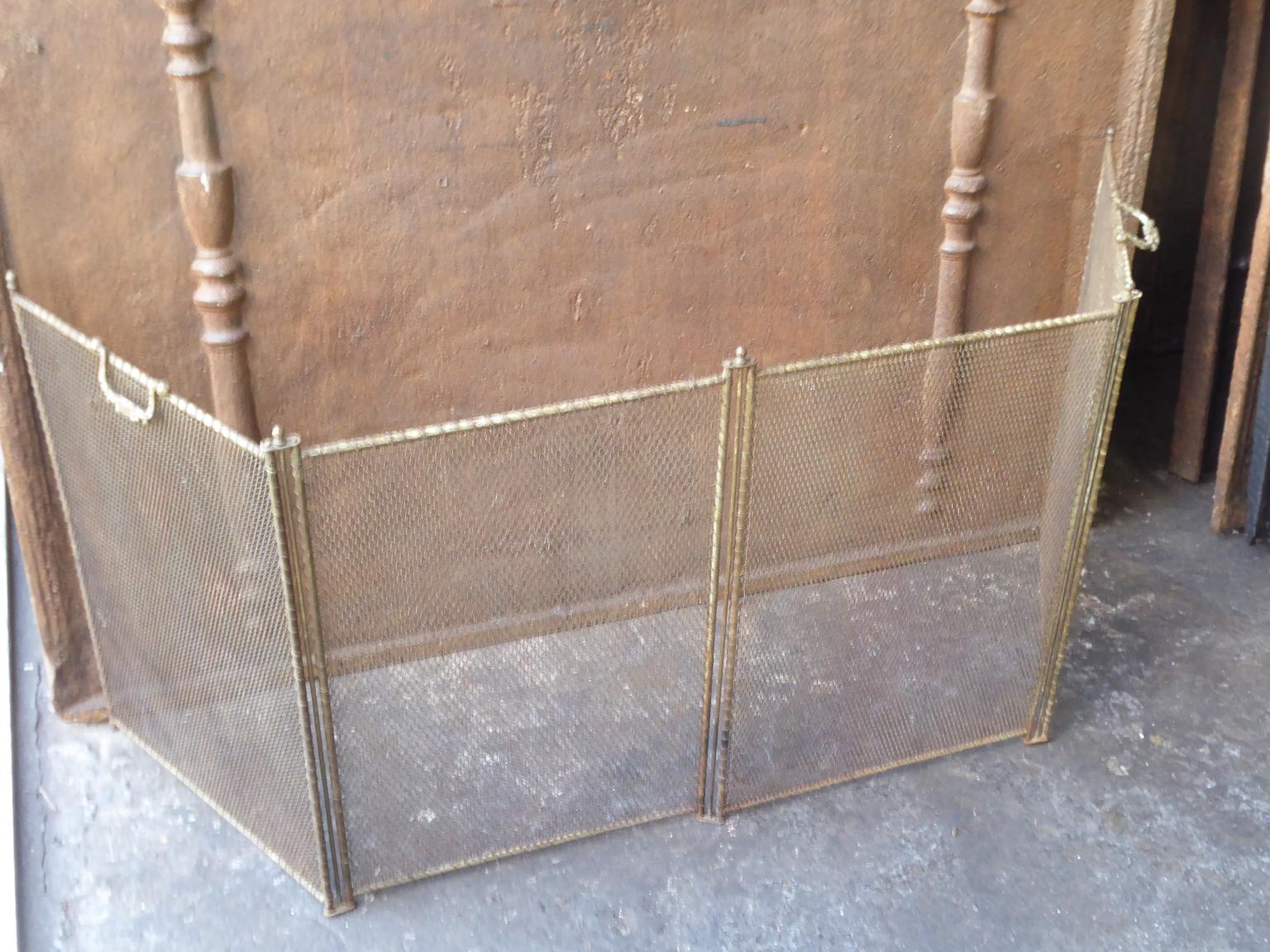 19th Century French Napoleon III Fireplace Screen or Fire Screen In Good Condition In Amerongen, NL