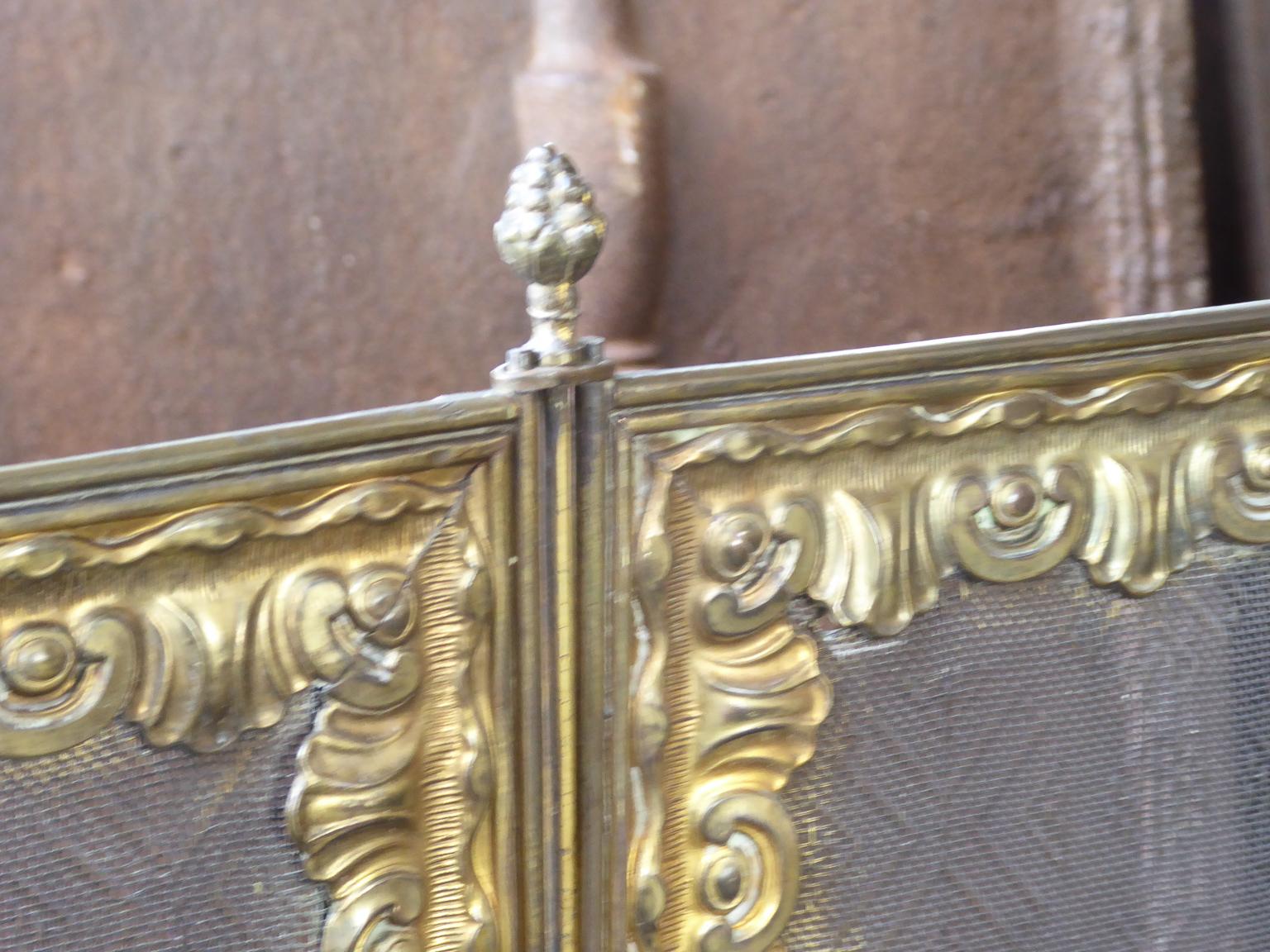 19th Century French Napoleon III Fireplace Screen or Fire Screen 5