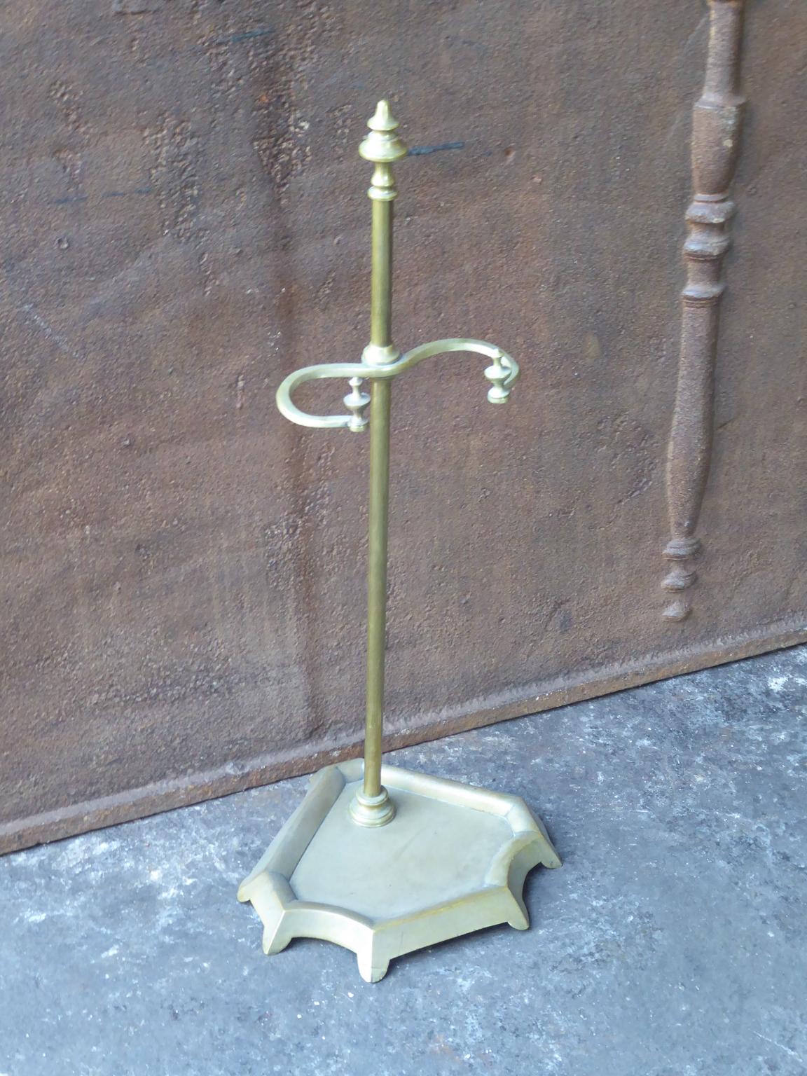 19th Century French Napoleon III Fireplace Stand for Fireplace Tools In Good Condition In Amerongen, NL