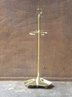 Antique 19th Century French Napoleon III Fireplace Stand or Fire Stand