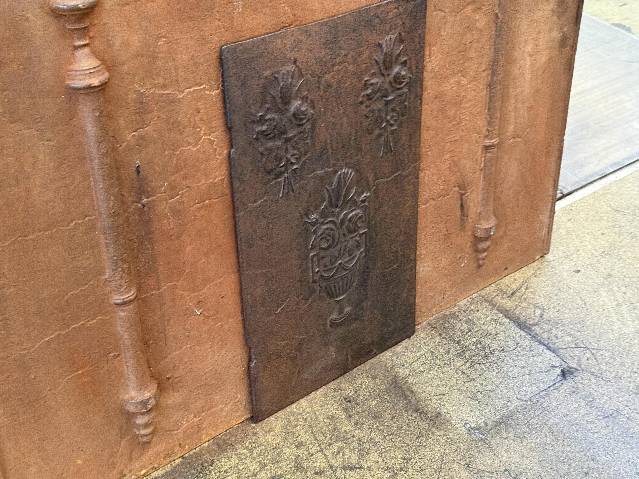 Calco Cesto di fiori francese di Napoleone III del XIX secolo in vendita