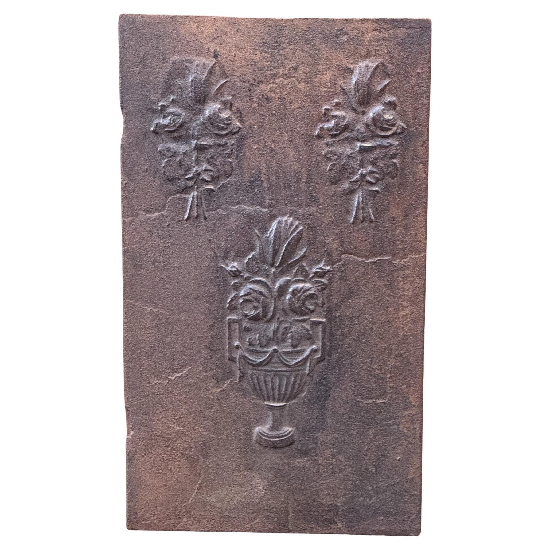 Cesto di fiori francese di Napoleone III del XIX secolo