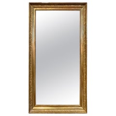 19th Century French Napoleon III Giltwood Mirror