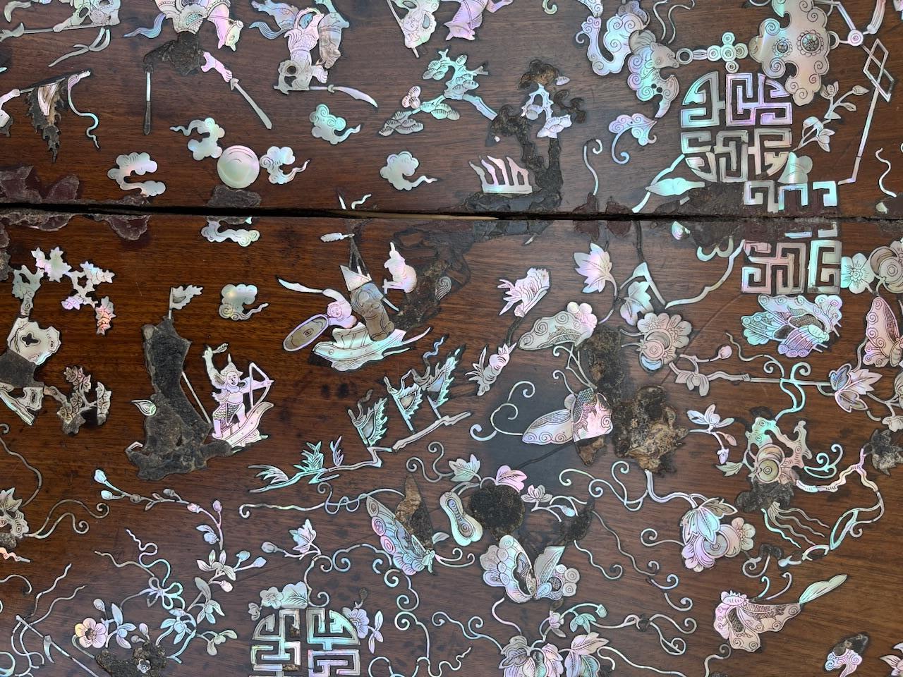 19th century French Napoleon III Inlay and Walnut Gueridon, 1870s en venta 5