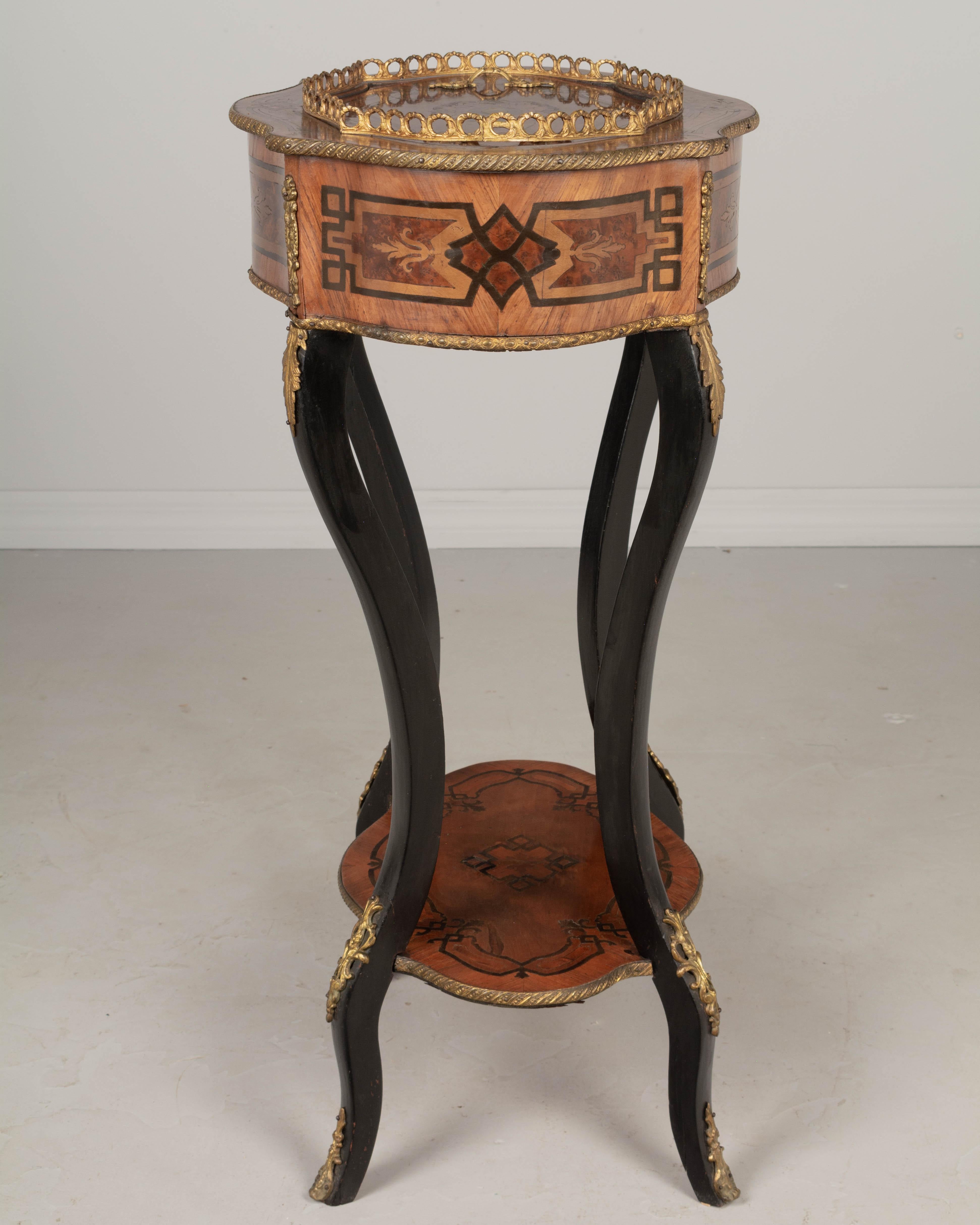 19th Century French Napoleon III Jardinière or Plant Stand For Sale 2