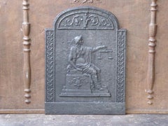 19th Century French Napoleon III 'Justice' Fireback