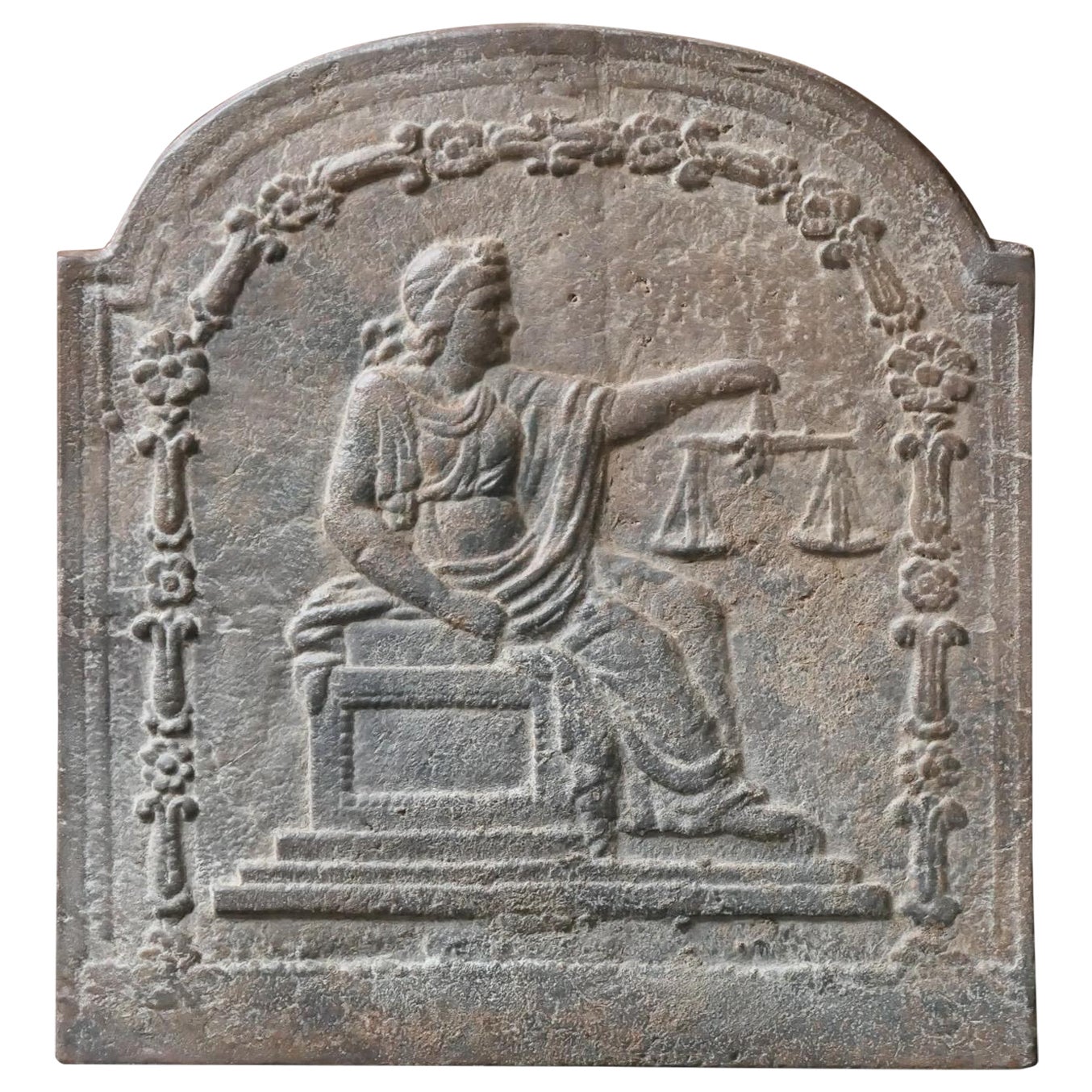 19th Century French Napoleon III 
Justice
 Fireback