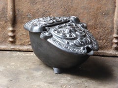 19th Century French Napoleon III Log Holder or Log Basket