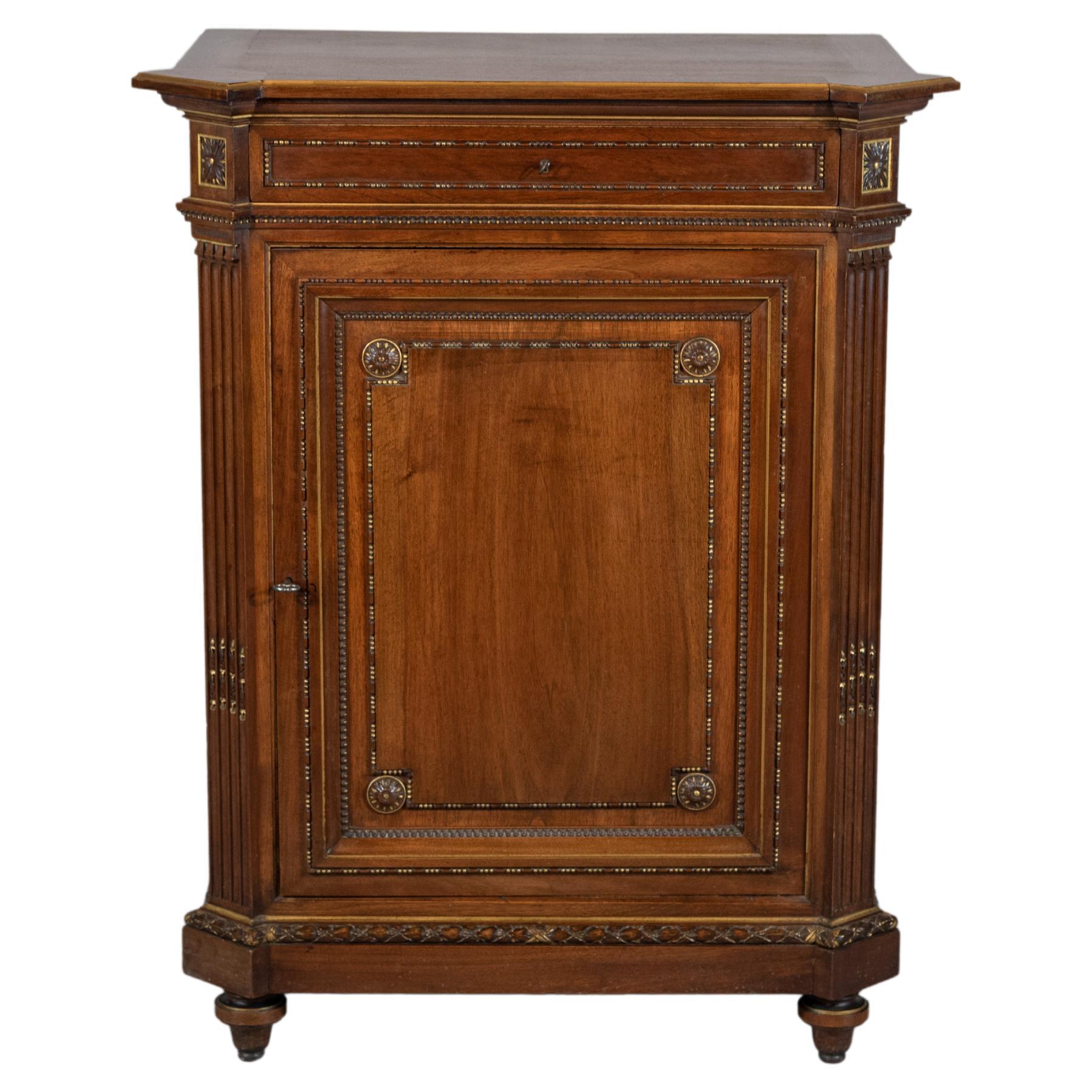 19th Century French Napoleon III "Meuble d'Appui" Buffet For Sale
