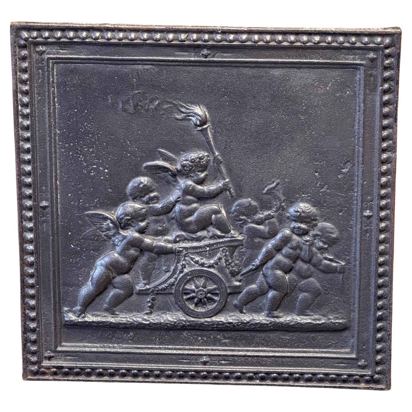 Piantana da camino francese del XIX secolo del periodo di Napoleone III