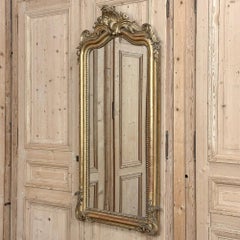 19th Century French Napoleon III Period Gilded Mirror