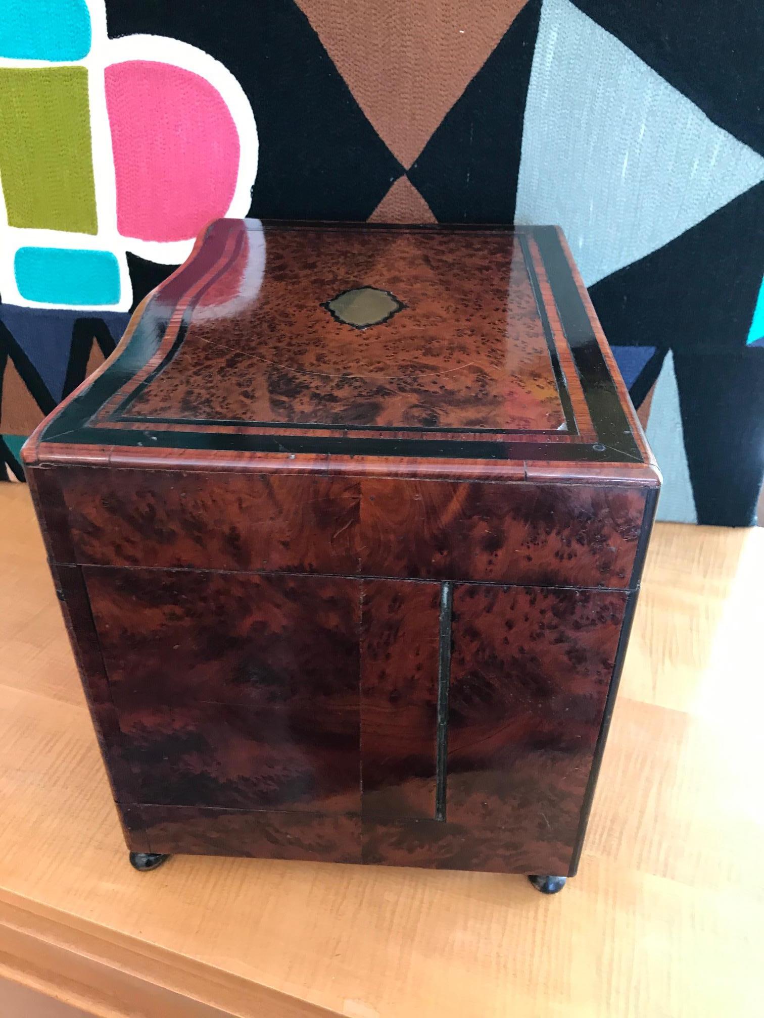19th Century French Napoleon III Period Liquor Cellar, 1850s 7