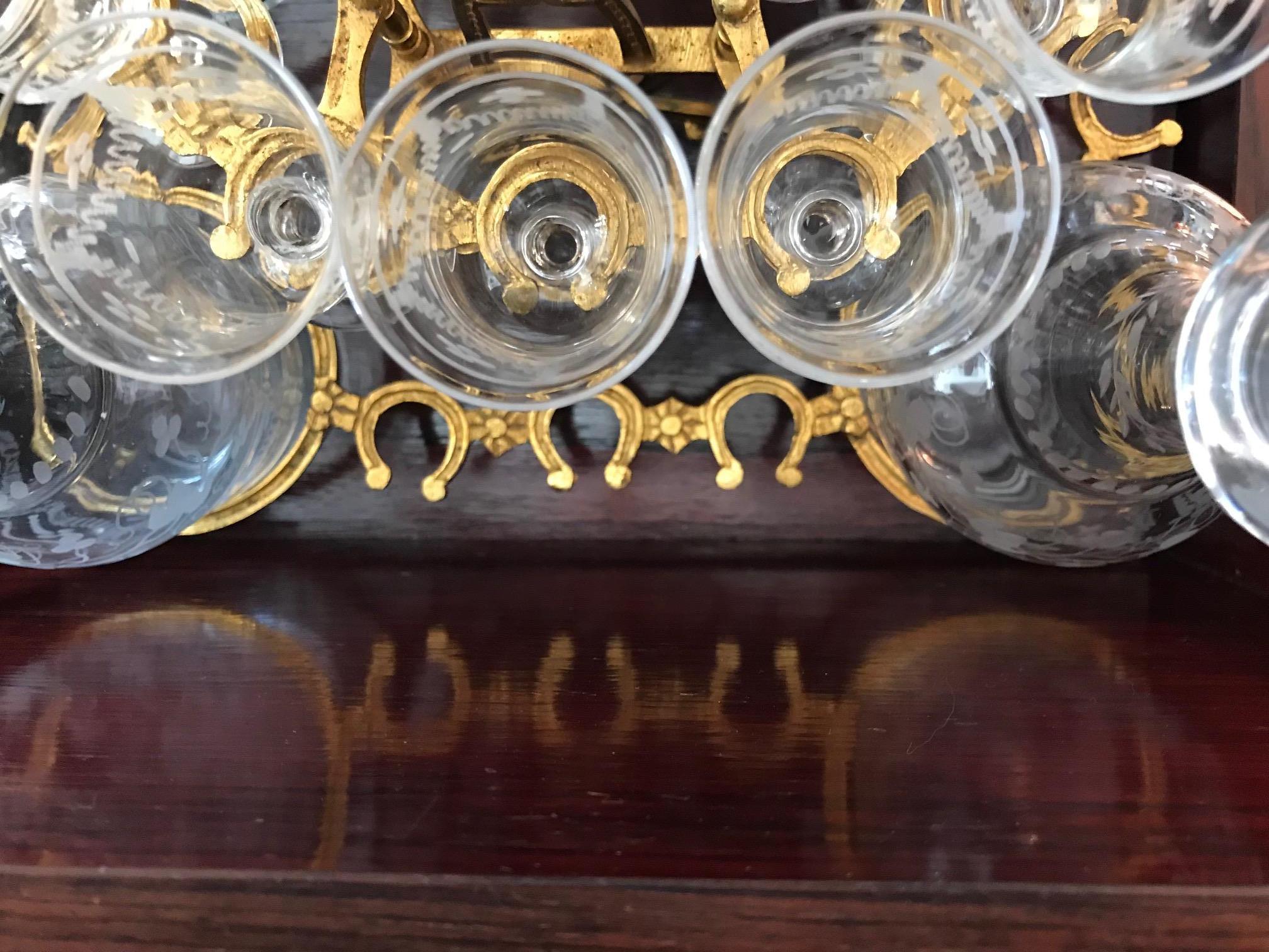 Mid-19th Century 19th Century French Napoleon III Period Liquor Cellar, 1850s