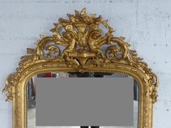 19th Century French Napoleon III Period Mirror