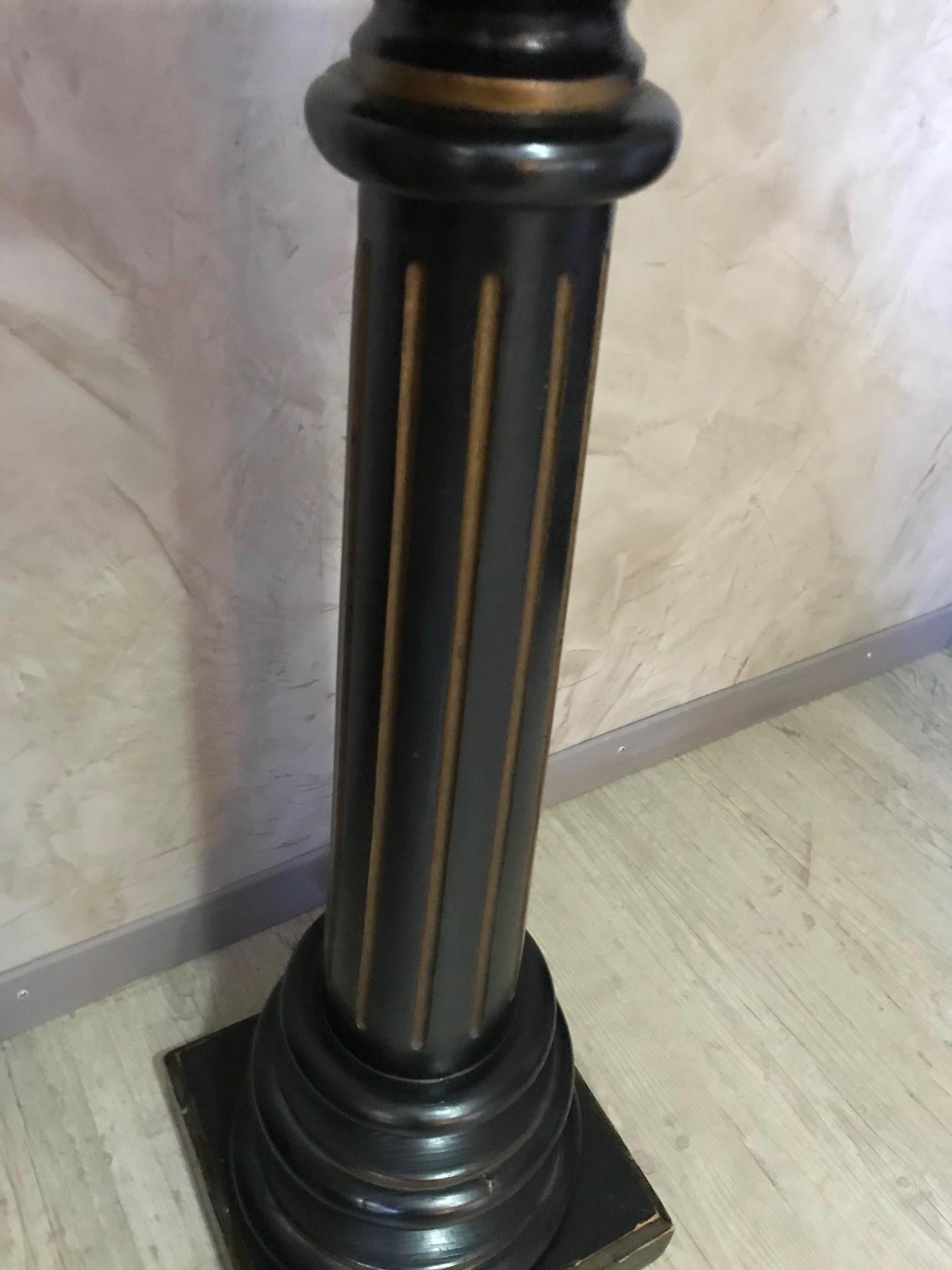 19th Century French Napoleon III Period Wooden Column For Sale 6