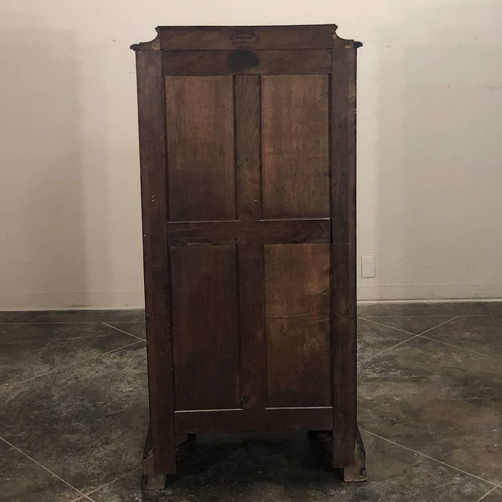 19th Century French Napoleon III Rosewood Ebonized Vitrine, Display Cabinet 6